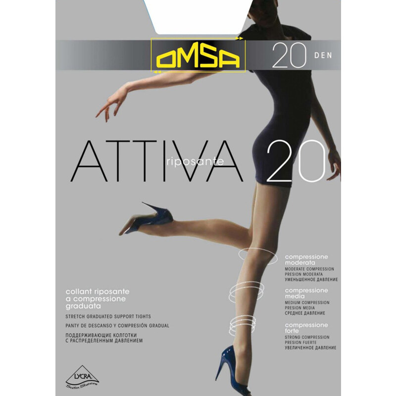 Omsa Punčochové kalhoty ATTIVA 20 100446134