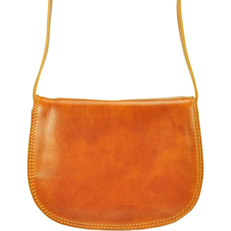 Kožená crossbody kabelka I Fratelli 5512 camel