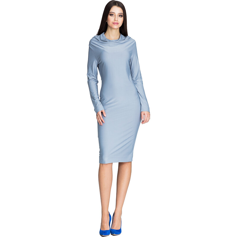 Figl Woman's Dress M603 Grey