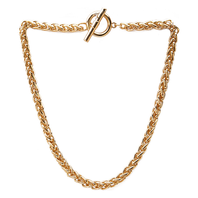 FOREVER21 Wheat Chain Toggle Necklace
