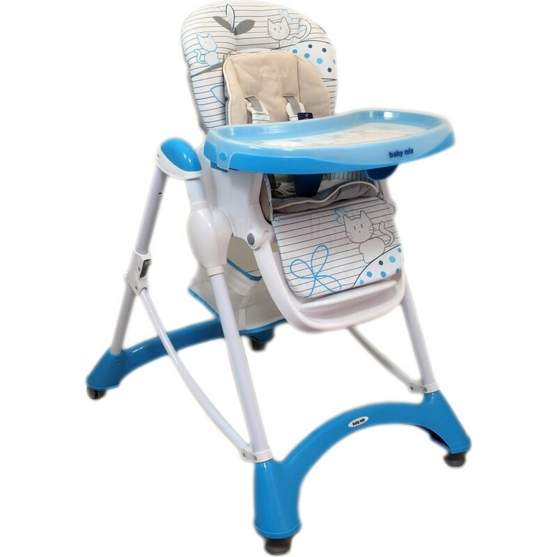 Jídelní židlička Baby Mix blue