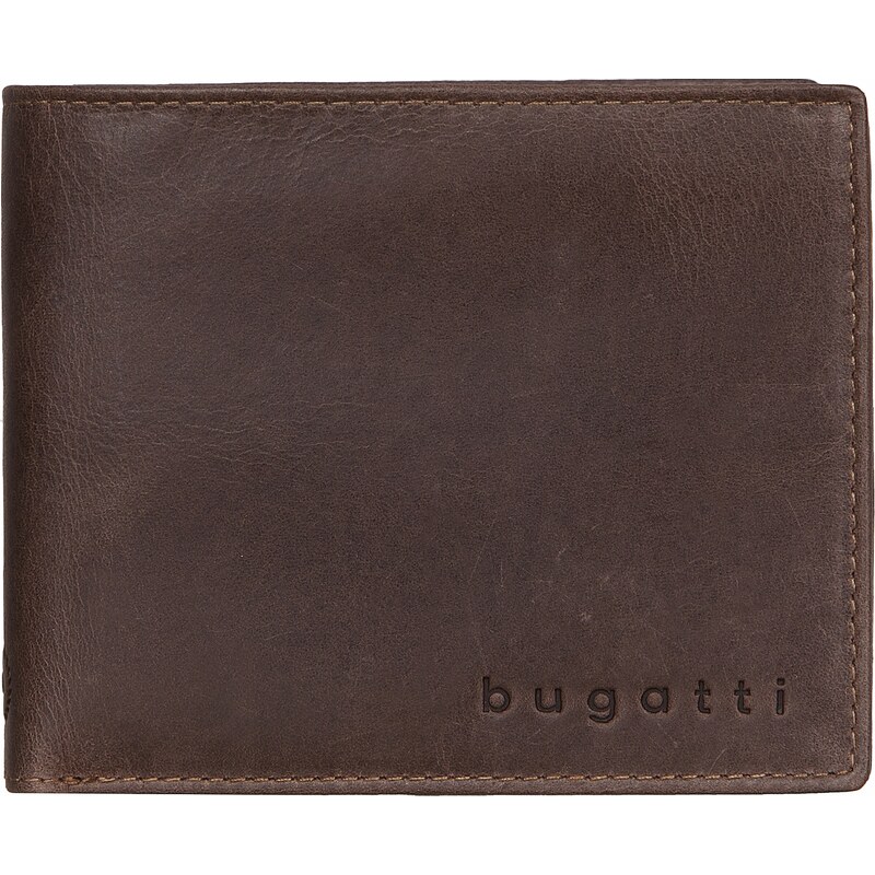 Bugatti Pánská kožená peněženka VOLO 49217802 hnědá
