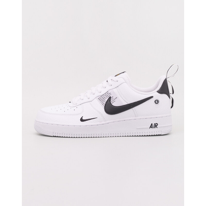 Nike Air Force 1 '07 LV8 Utility White/ White- Black- Tour Yellow - GLAMI.cz