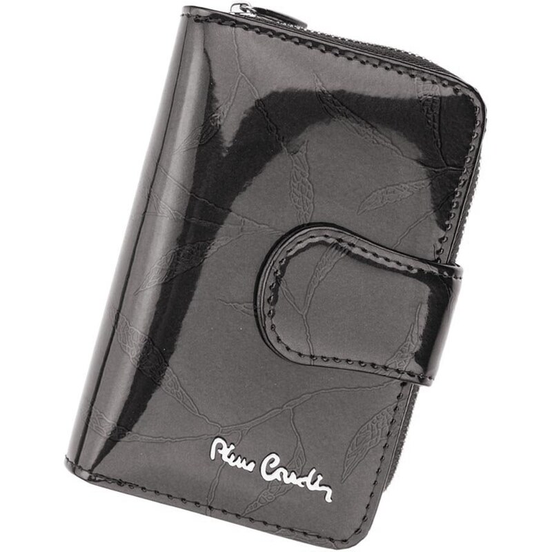 Dámská kožená peněženka Pierre Cardin 02 LEAF 115 šedá 62236408