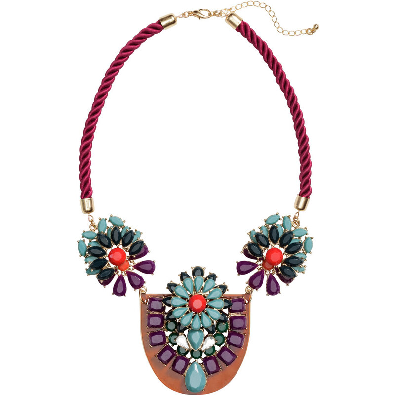 H&M Necklace with floral pendants