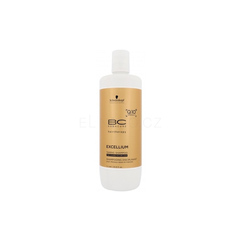 Schwarzkopf BC Bonacure Excellium 1000 ml šampon pro zkrocení hrubých vlasů pro ženy