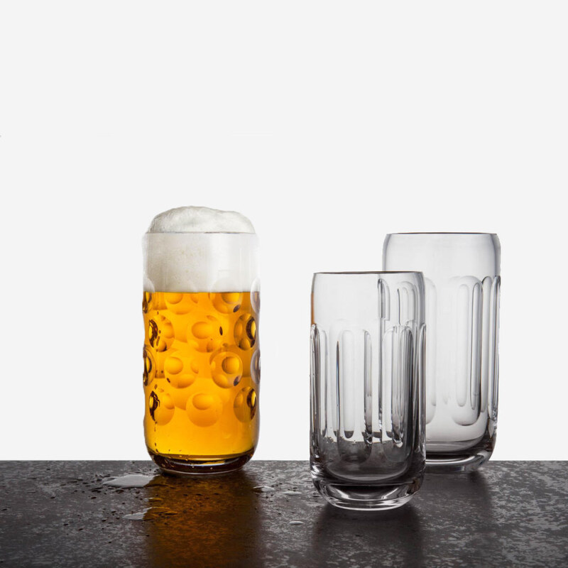 Rückl Pivní sklenice velká - fazety