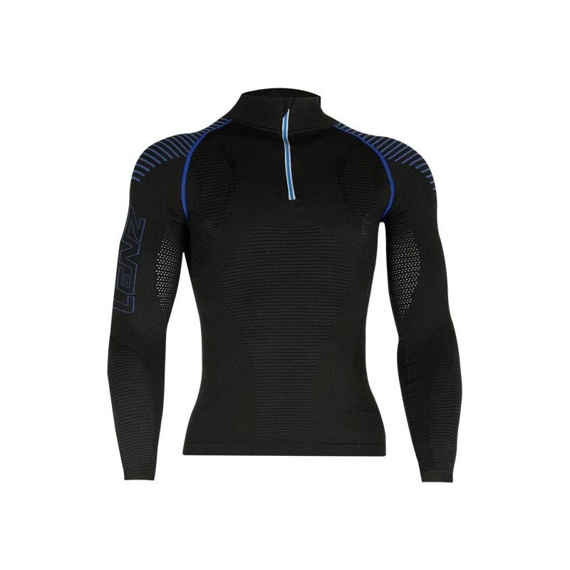 Pánské funkční triko Lenz Longsleeve 3.0 Black/Blue