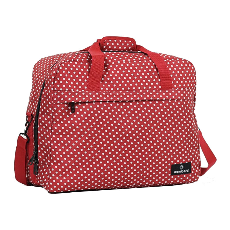 Member‘s Cestovní taška 40L SB-0036 červená/bílá