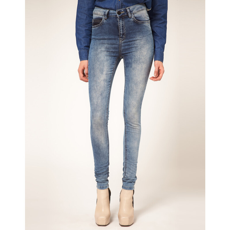 Just Female Vintage High Waisted Skinny Jeans