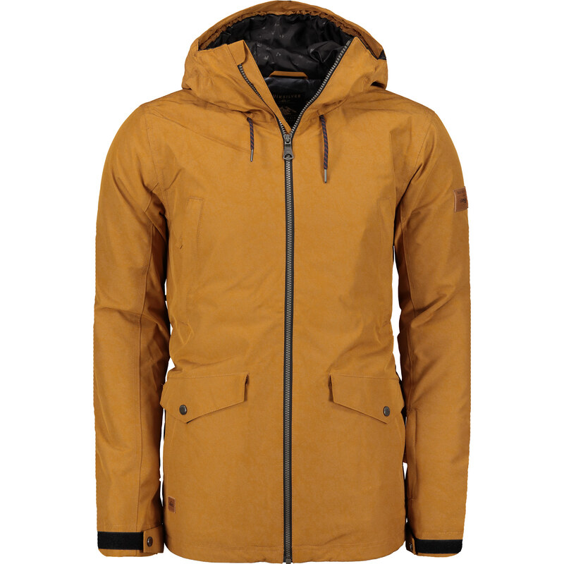 Bunda zimni panska QUIKSILVER DRIFT GOLDEN BROWN GLAMI.cz