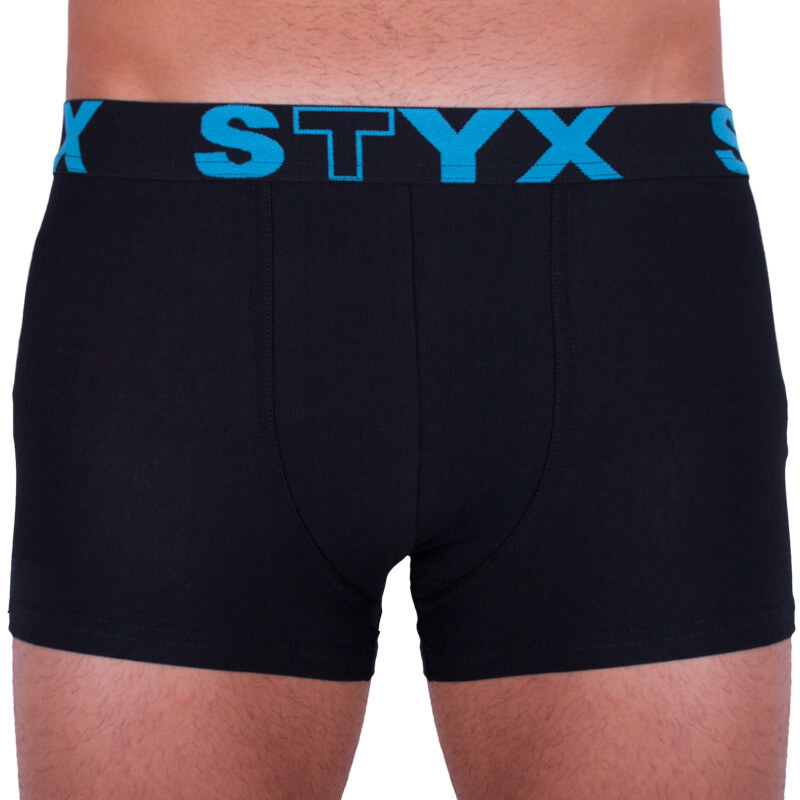 Pánské boxerky Styx sportovní guma nadrozměr černé (R961) 4