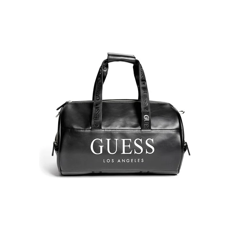 Sportovní taška Guess Logo Duffle Bag černá - GLAMI.cz