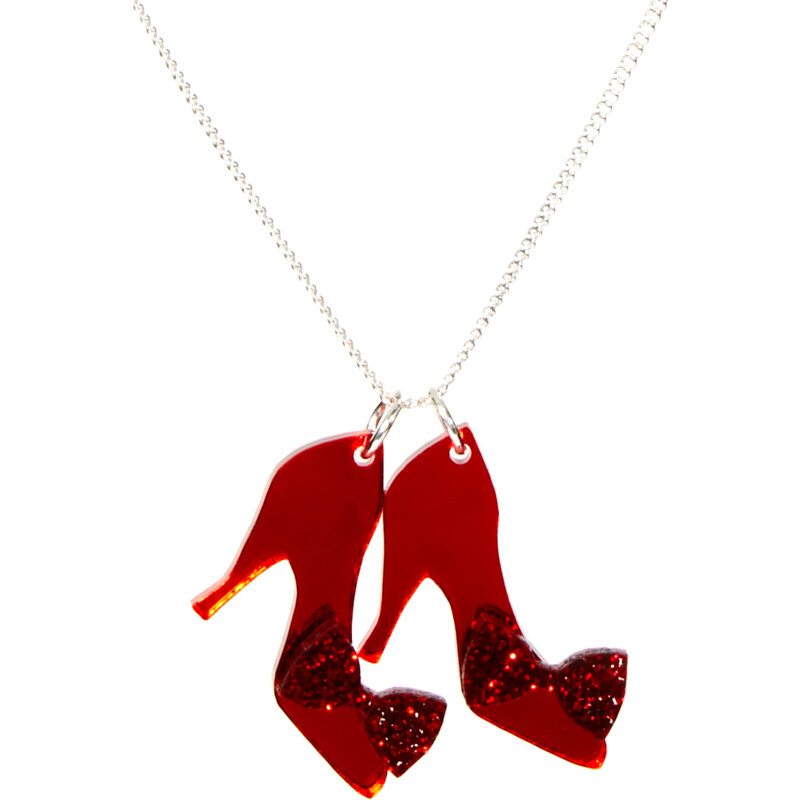 Tatty Devine Ruby Slippers Necklace