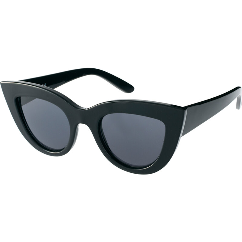 ASOS Flat Top Cat Eye Sunglasses - Black