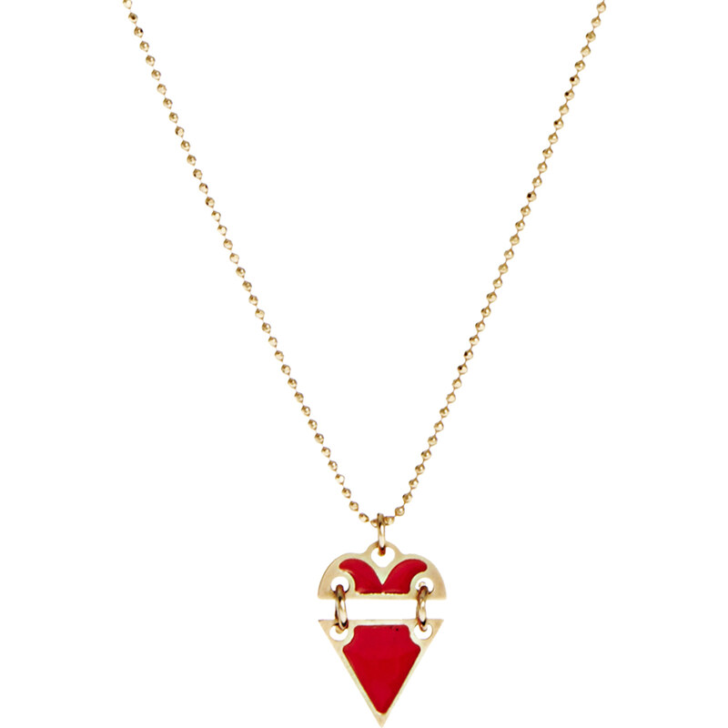 Maria Francesca Pepe Broken Heart Necklace