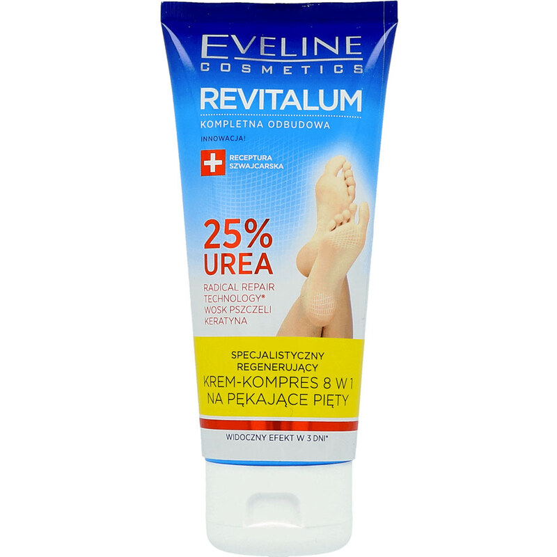 Eveline Cosmetics Revitalum Regenerační krém na popraskané paty 8v1 100 ml