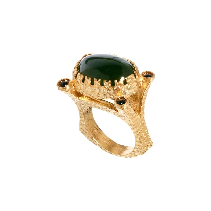 Ottoman Hands Frog Ring