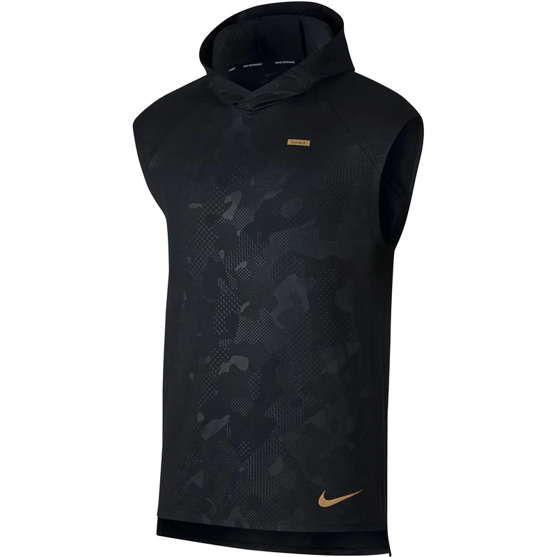 Nike Nike Element bez rukávů Running mikina s kapucí pánské, Black  SD45134303 - GLAMI.cz