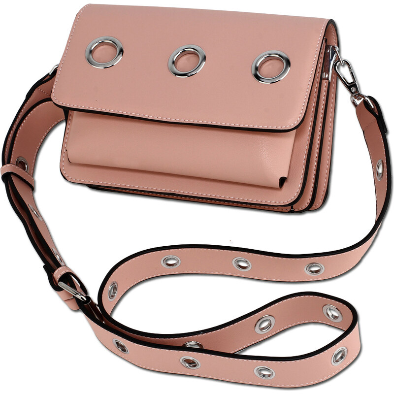 Anna Grace London Anna Grace Dámská růžová kabelka crossbody AG00714 58247426