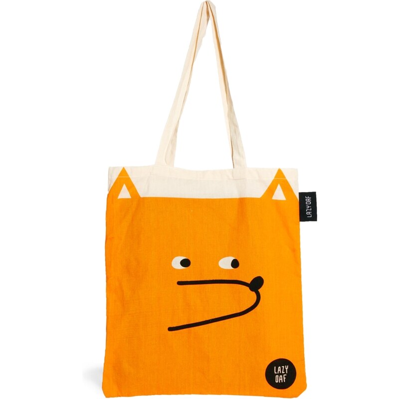 Lazy Oaf Exclusive to ASOS Tote Bag in Fox Print
