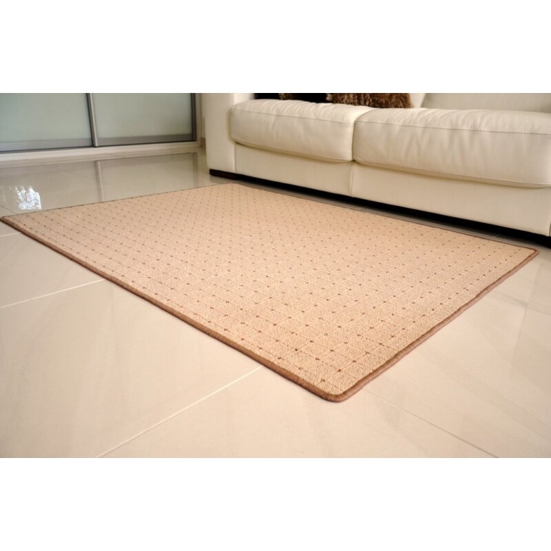 Vopi koberce Kusový koberec Udinese béžový - 57x120 cm