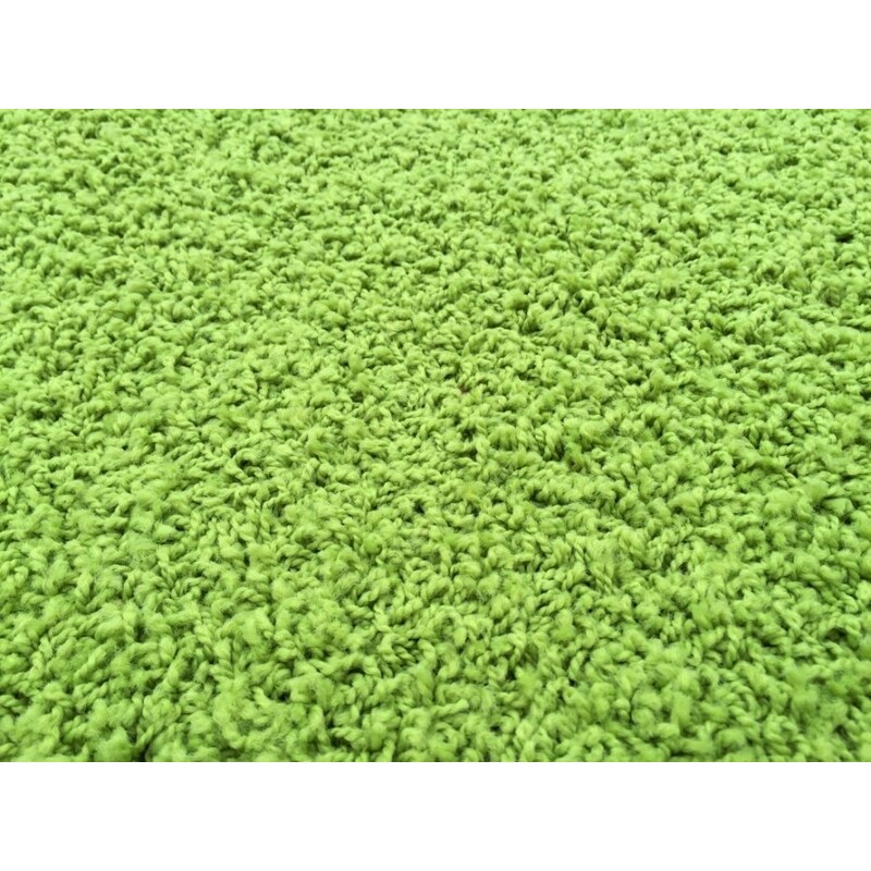 Vopi koberce Kusový koberec Color shaggy zelený - 50x80 cm