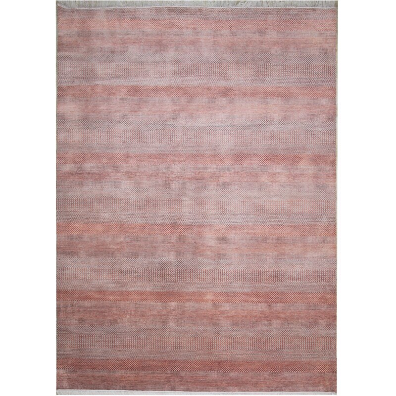 Diamond Carpets koberce Ručně vázaný kusový koberec Diamond DC-MCN Silver/m.red - 180x275 cm