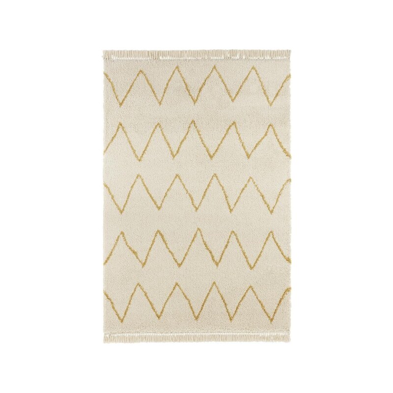 Mint Rugs - Hanse Home koberce Kusový koberec Desiré 103320 Creme Gold - 80x200 cm