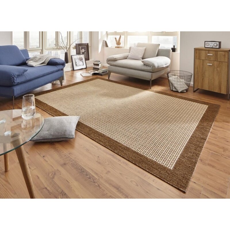 Hanse Home Collection koberce AKCE: 80x150 cm Kusový koberec Natural 102720 Braun – na ven i na doma - 80x150 cm