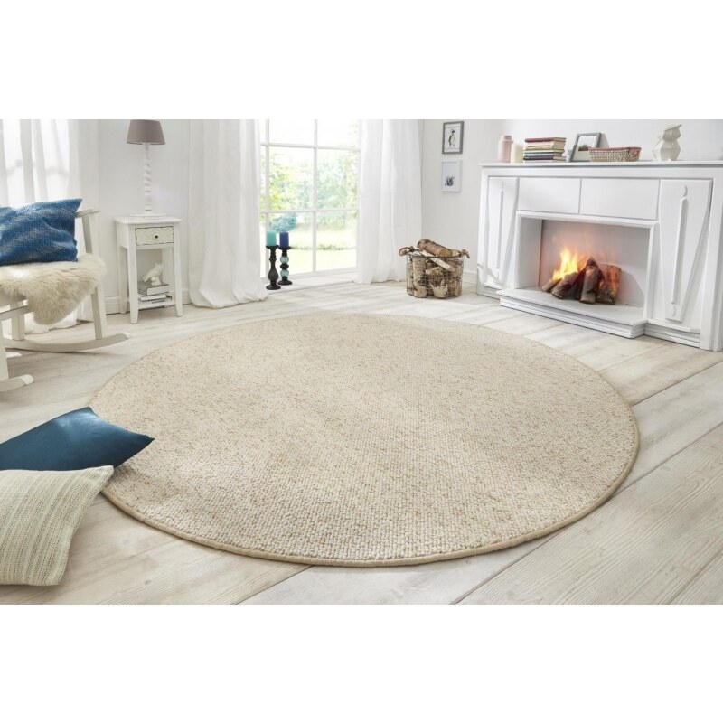 BT Carpet - Hanse Home koberce Ložnicová sada Wolly 102843 Creme - 2 díly: 67x140, 67x250 cm