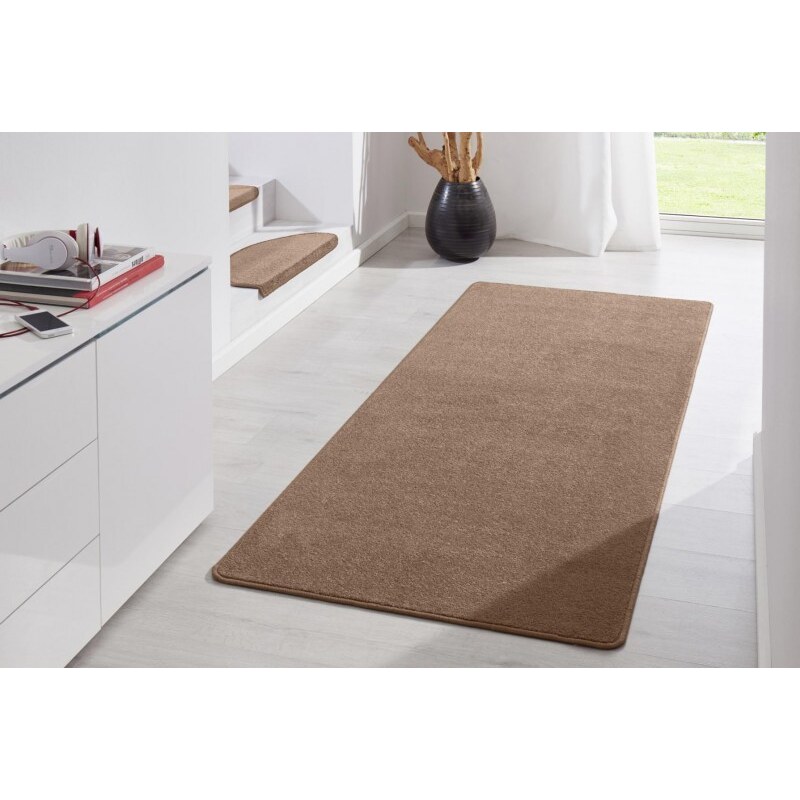 Hanse Home Collection koberce Kobercová sada Fancy 103008 Braun - 3 díly: 67x140 cm (2x), 67x250 cm (1x) cm