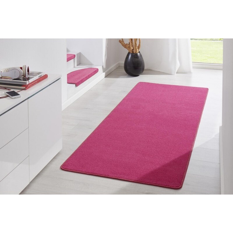 Hanse Home Collection koberce Kobercová sada Fancy 103011 Pink - 3 díly: 67x140 cm (2x), 67x250 cm (1x) cm