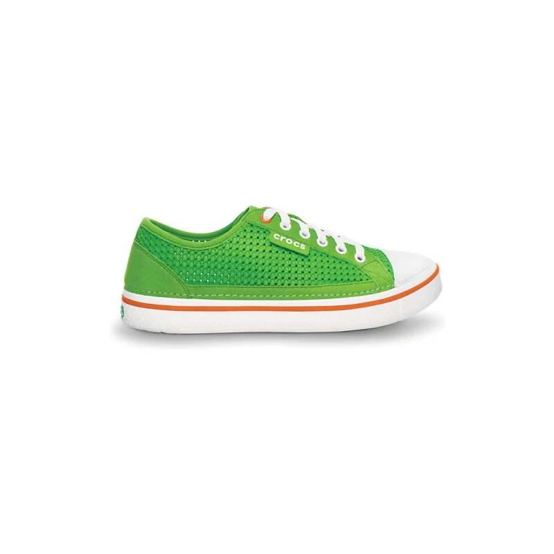 Crocs Hover Crosmesh Lace Up Parrot Green/ White - GLAMI.cz