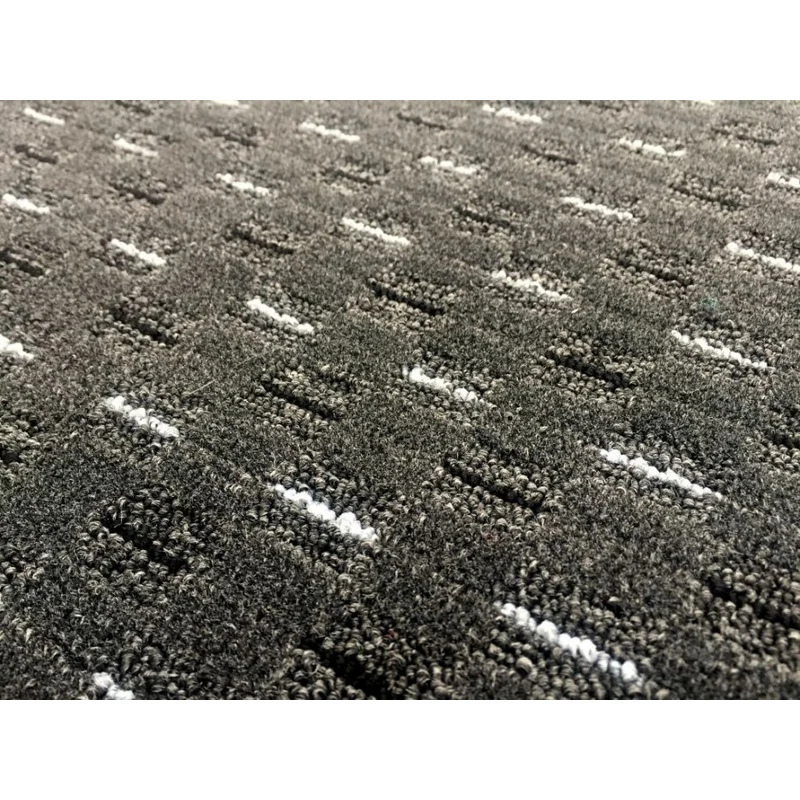 Vopi koberce AKCE: 120x150 cm Metrážový koberec Valencia antracit - Rozměr  na míru s obšitím cm - GLAMI.cz
