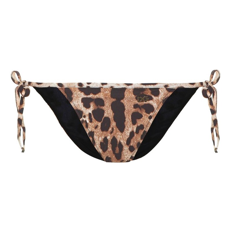 Dolce&Gabbana Leopard-printed bikini bottoms