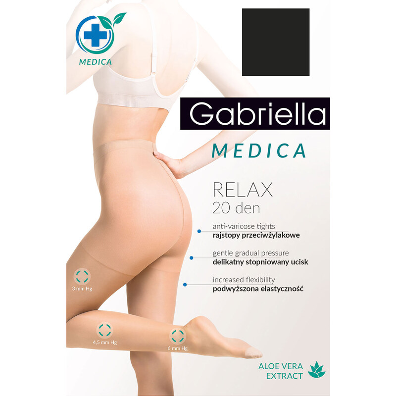 Punčochové kalhoty Gabriella Medica Relax 20 DEN Code 110