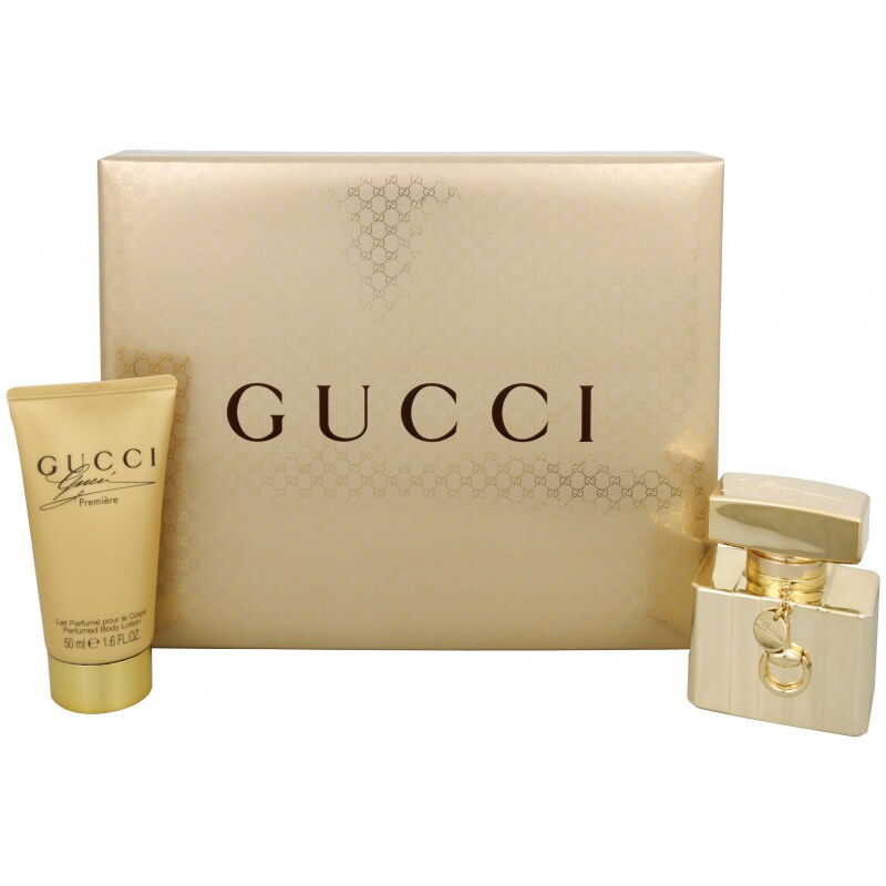 Gucci Gucci Premiere - parfémová voda s rozprašovačem 30 ml + tělové mléko 50 ml AKCE