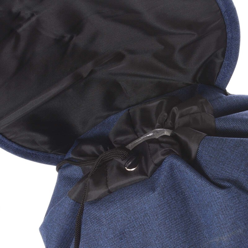 Elegantní látkový modro černý batoh - New Rebels Morpheus modrá