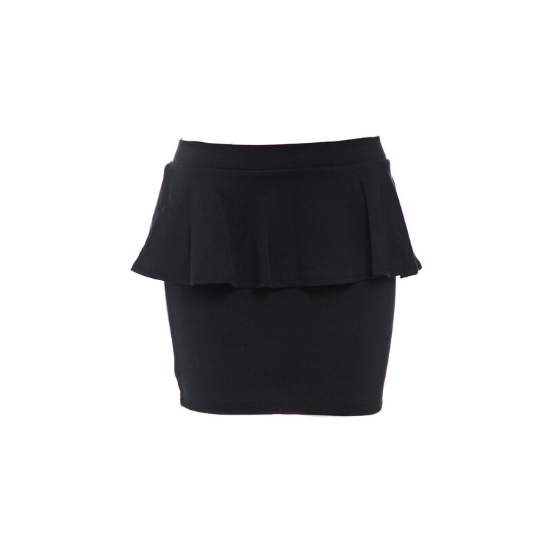 Terranova Mini-skirt with peplum