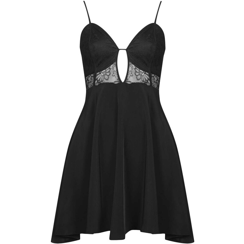 Topshop **Lace Bralet Skater Dress by Oh My Love