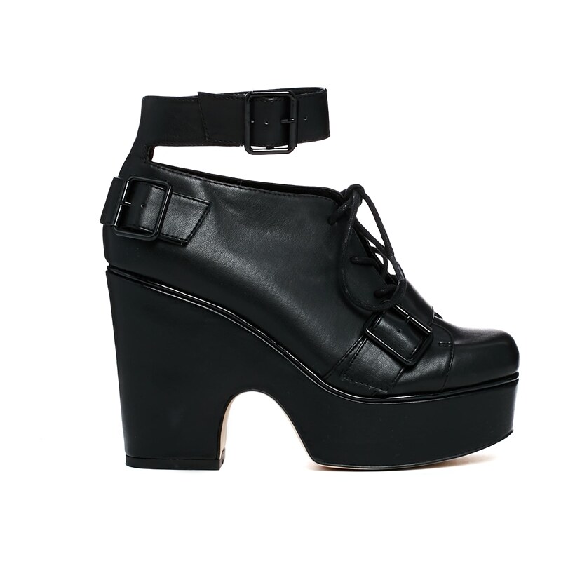ASOS EASY AS PIE Ankle Boots - Black