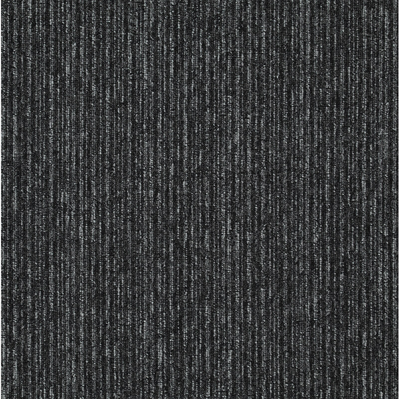 Balta koberce Kobercový čtverec Sonar Lines 4178 černý - 50x50 cm