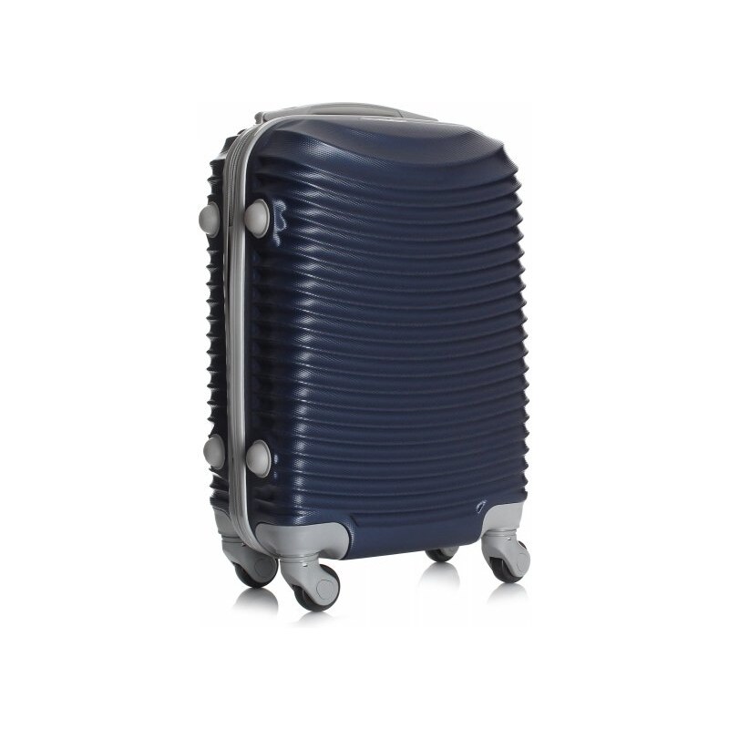 Palubní kufřík italské firmy Or&Mi 4 kolečka modrá
