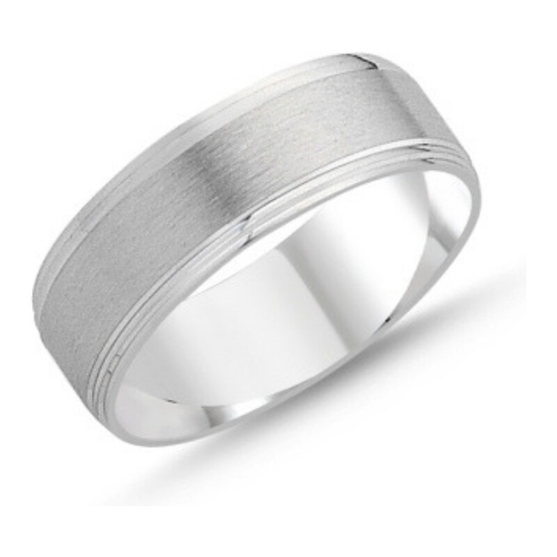 OLIVIE Stříbrný snubní prsten 2130
