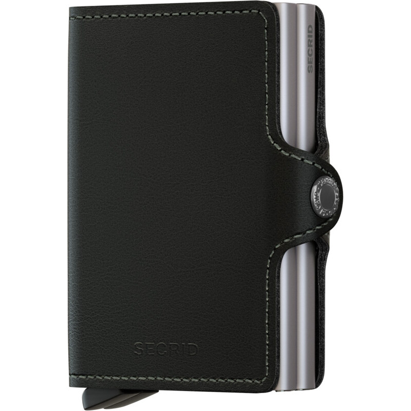Kožená peněženka SECRID Twinwallet Original Black černá