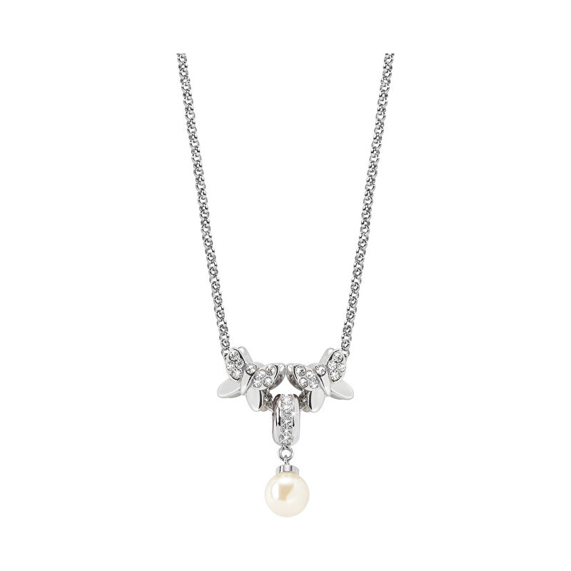 Morellato Ocelový náhrdelník Drops Butterfly SCZ338