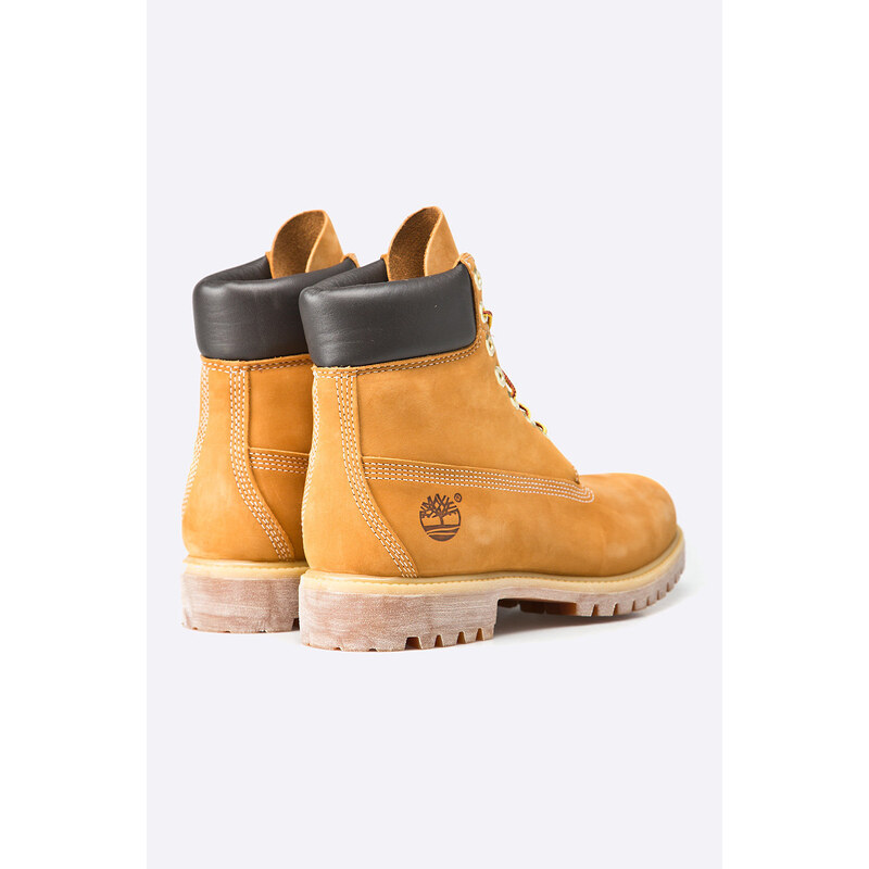 Zimní boty Timberland 6" Premium Boot pánské, hnědá barva, lehce zateplené, TB0100617131