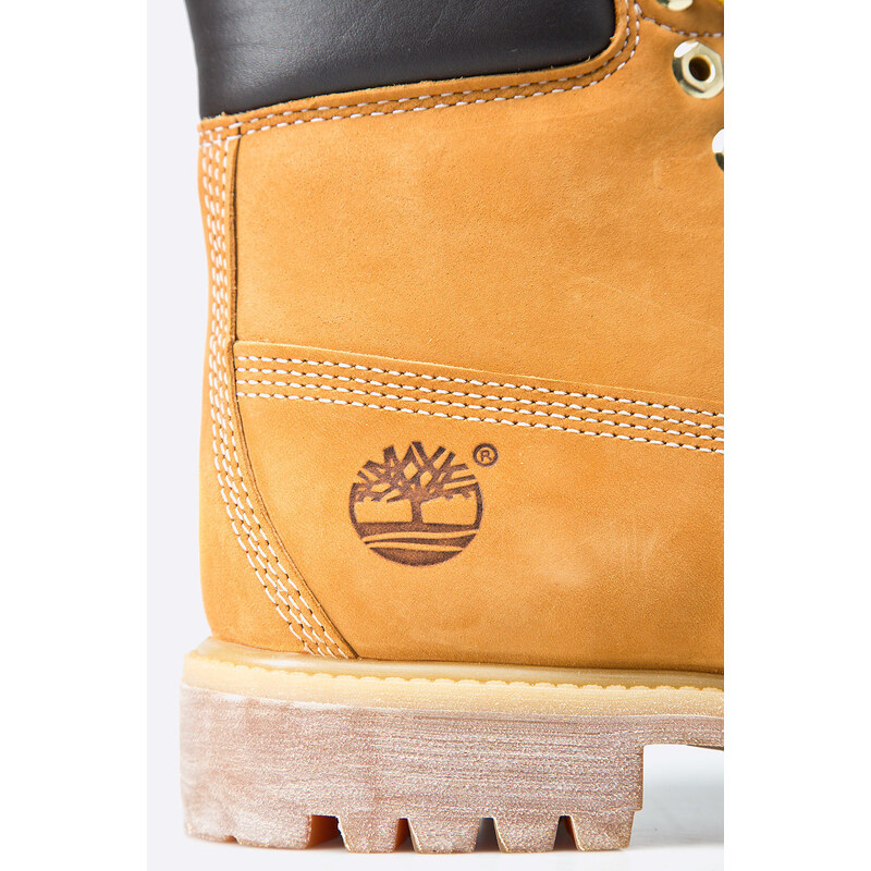 Zimní boty Timberland 6" Premium Boot pánské, hnědá barva, lehce zateplené, TB0100617131