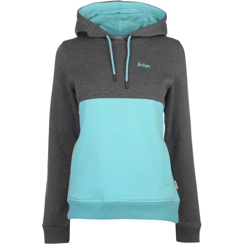mikina Lee Cooper Cut and Sew OTH Hoodie damska Char M Mint GLAMI.cz